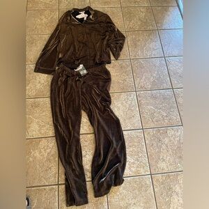 Victoria Secret Shimmer Pj Set